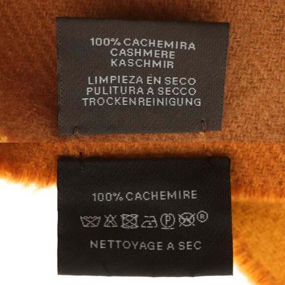 HERMES Orange Scarf - Picture 6 of 6